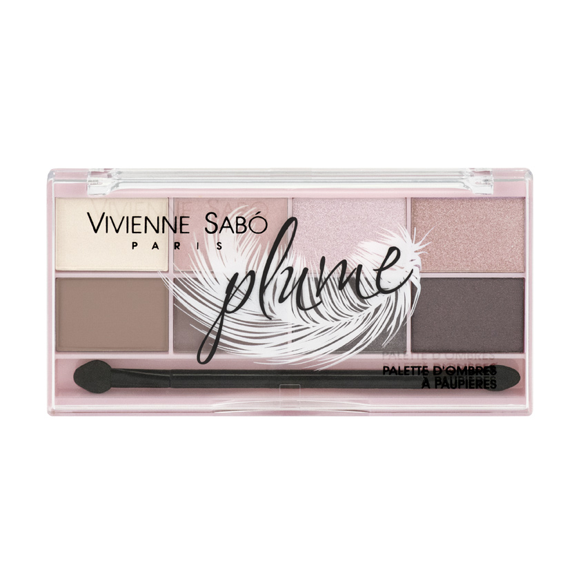 

VIVIENNE SABO Палетка теней для век Plume 8 цветов
