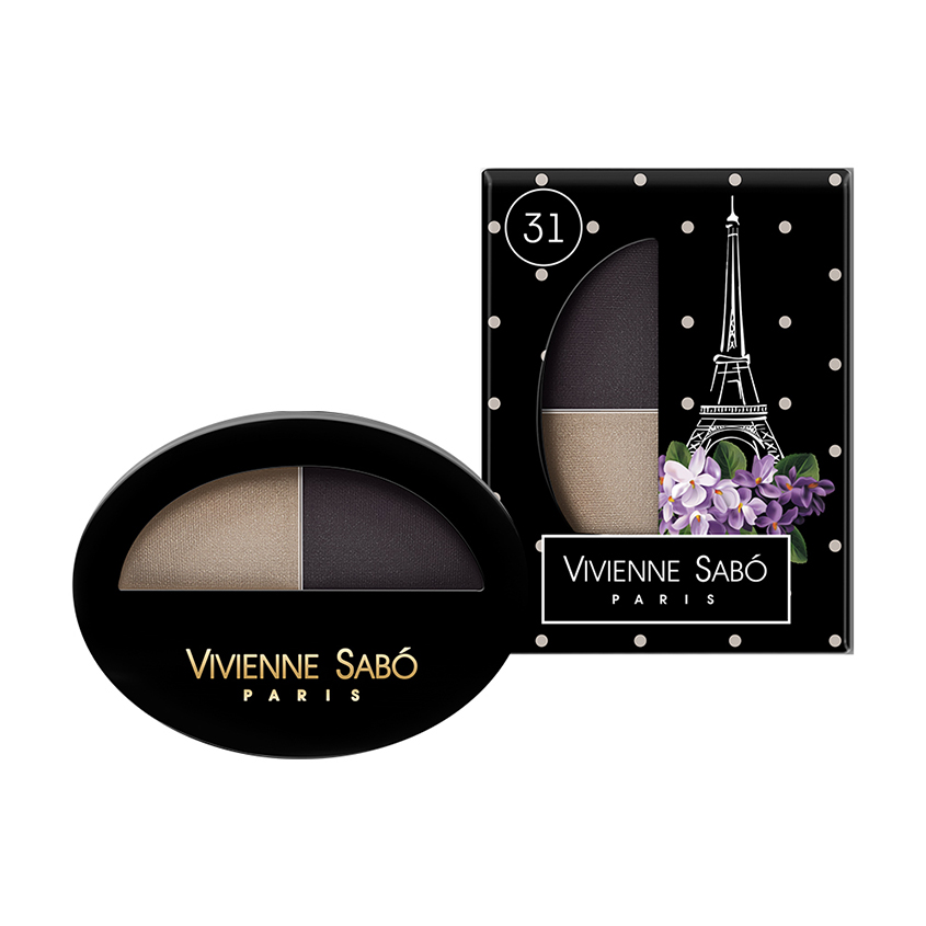 Тени и палетки теней VIVIENNE SABO Тени для век двойные – купить в ...