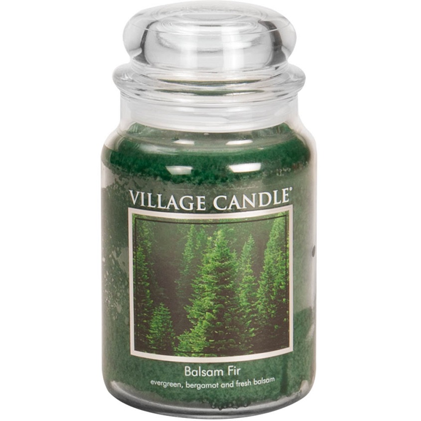 

VILLAGE CANDLE Ароматическая свеча "Balsam Fir", большая