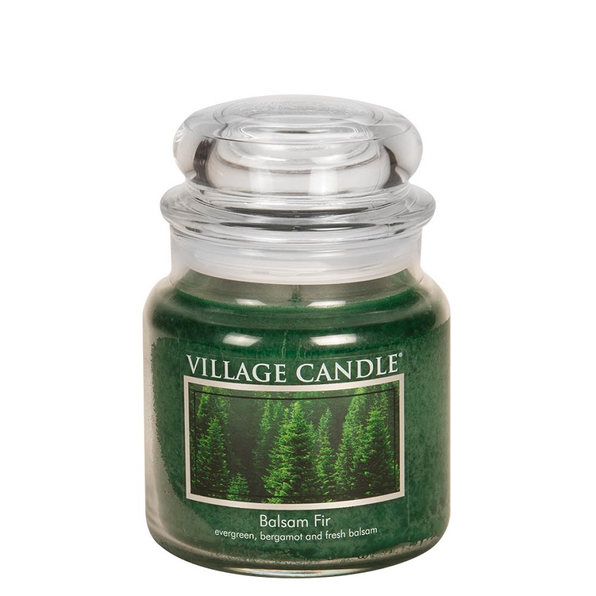 

VILLAGE CANDLE Ароматическая свеча "Balsam Fir", средняя