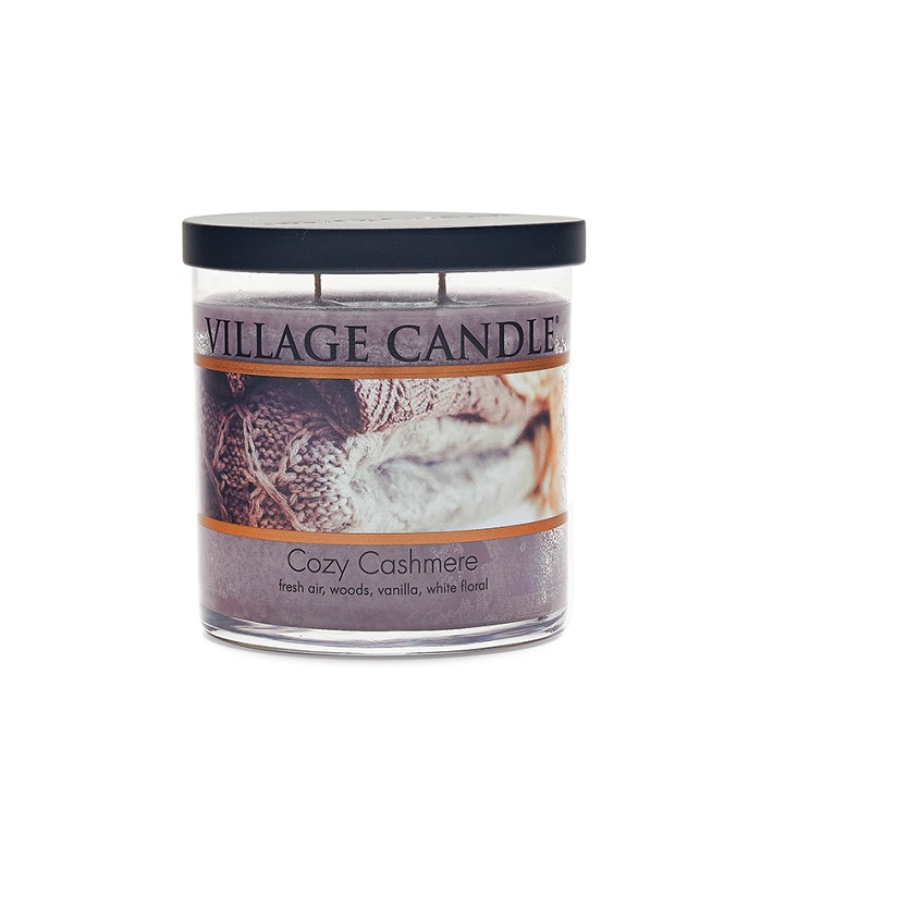 

VILLAGE CANDLE Ароматическая свеча "Cozy Cashmere", стакан, маленькая