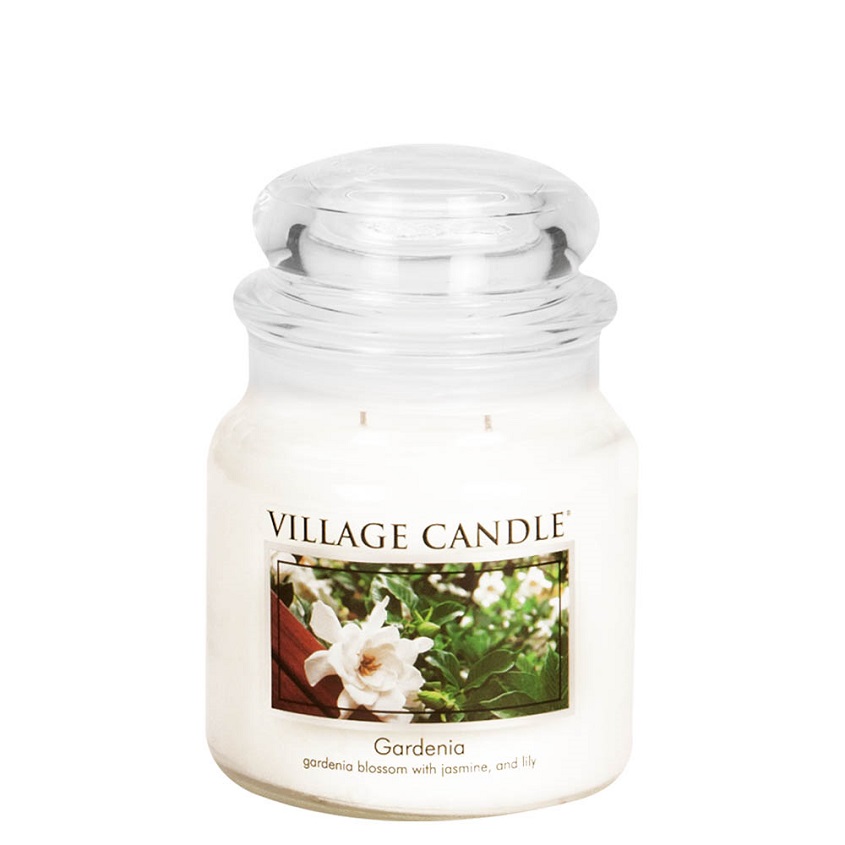 

VILLAGE CANDLE Ароматическая свеча "Gardenia", средняя