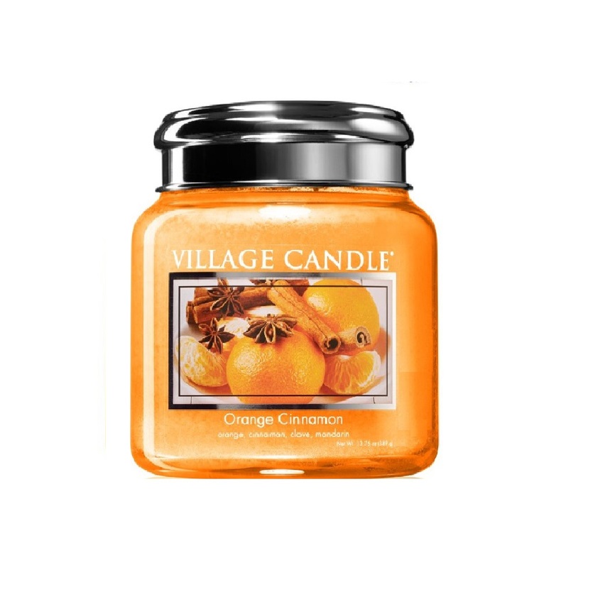 

VILLAGE CANDLE Ароматическая свеча "Orange Cinnamon", маленькая