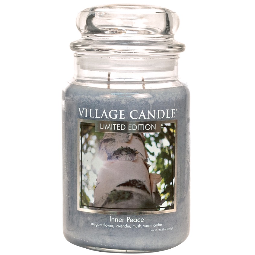 

VILLAGE CANDLE Ароматическая свеча "Inner Peace", большая