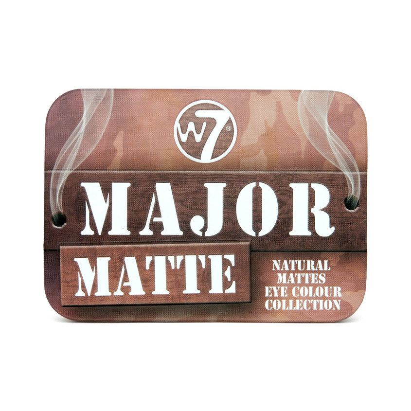 

W7 Палетка теней для век Major Matte