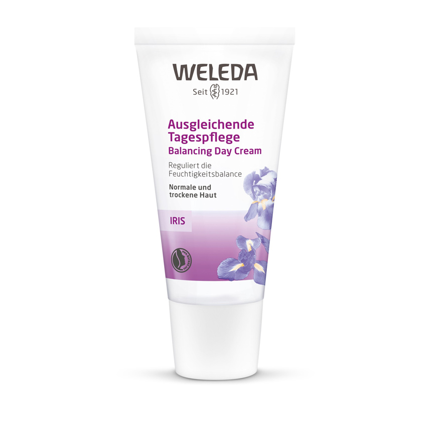 

WELEDA Освежающий дневной ирисовый крем-уход для лица