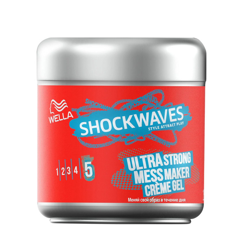 

WELLA Крем-гель для укладки волос Shockwaves