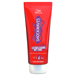 WELLA Гель для укладки волос Extra Strong Wet Look суперсильной фиксации 200 мл