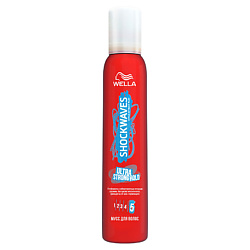 WELLA Мусс для укладки волос Ultra Strong Hold суперсильной фиксации 200 мл