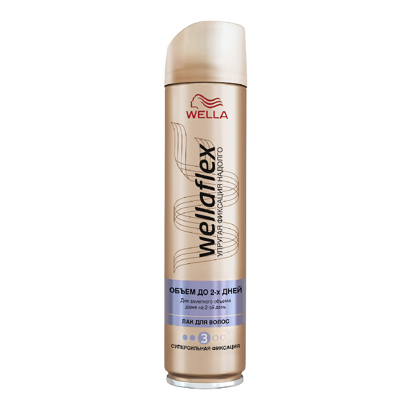 

WELLA Wellaflex Лак для укладки волос "Объем до 2-х дней" сильной фиксации