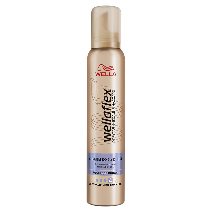 

WELLA Wellaflex Мусс для укладки волос "Объем до 2-х дней" экстрасильной фиксации