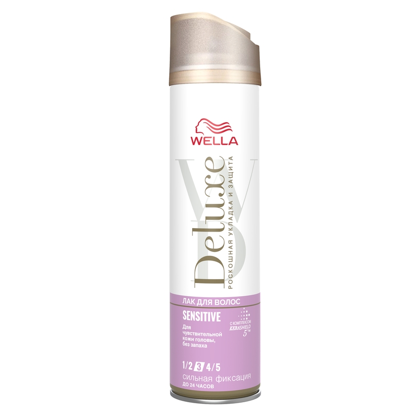 

WELLA Лак для волос Deluxe SENSITIVE сильная фиксация