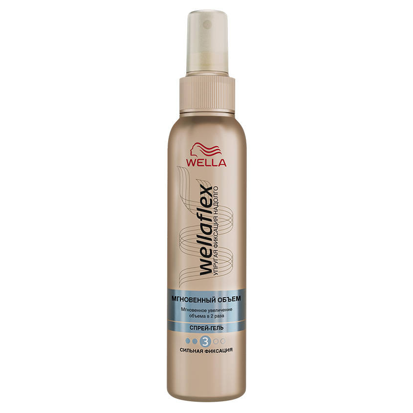 

WELLA Wellaflex Спрей-гель для укладки волос "Мгновенный объем" сильной фиксации