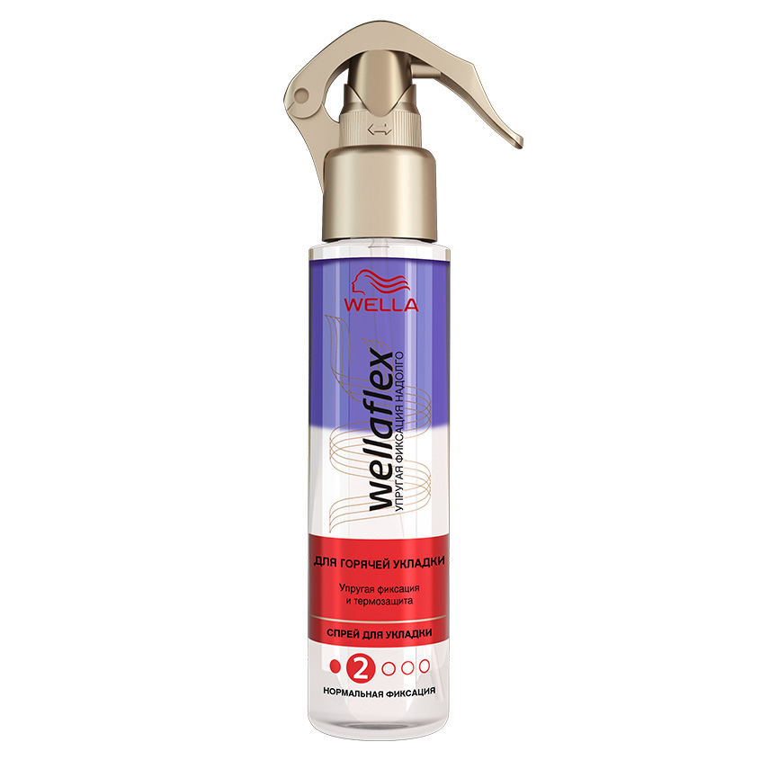 

WELLA Wellaflex Спрей "Для горячей укладки" нормальной фиксации