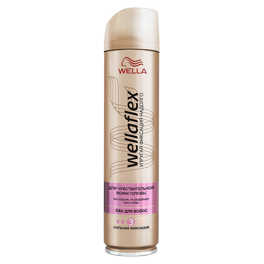

WELLA Wellaflex Лак для укладки волос "Для чувствительной кожи головы" сильной фиксации