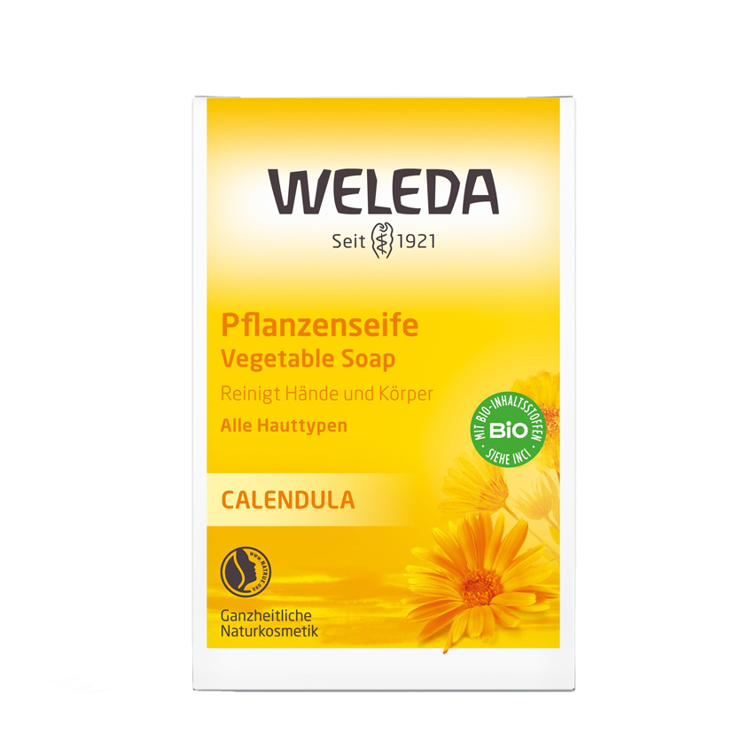 

WELEDA Растительное мыло с календулой