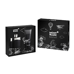 MONTBLANC MONTBLANC Подарочный набор Legend For Men. Туалетная вода, спрей 50 мл + Бальзам после бритья 100 мл