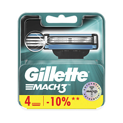GILLETTE Сменные кассеты для бритвы Mach3 8 шт.