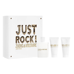 ZADIG&VOLTAIRE Набор JUST ROCK! POUR ELLE Парфюмерная вода, спрей 50 мл + Лосьон для тела 50 мл + Гель для душа 50 мл