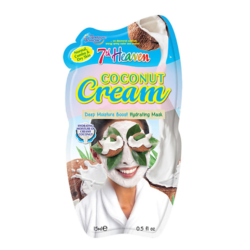 MONTAGNE JEUNESSE Увлажняющая маска для лица с кокосовым молоком и маслом дерева ши