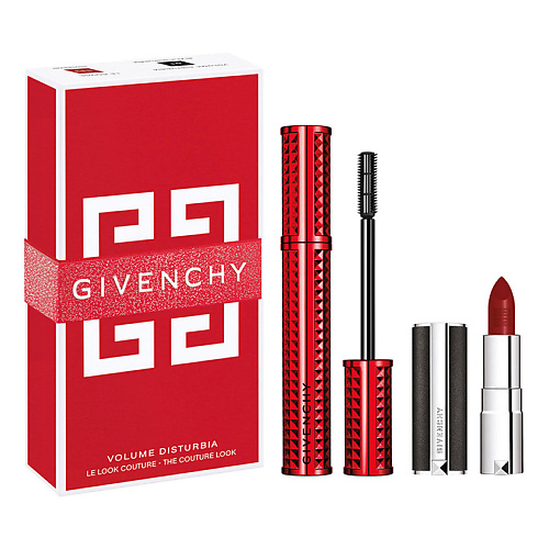 GIVENCHY Женский подарочный набор Givenchy Volume Disturbia & Le Rouge