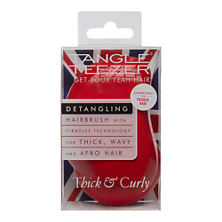 TANGLE TEEZER Расческа для волос Original Thick & Curly Salsa Red