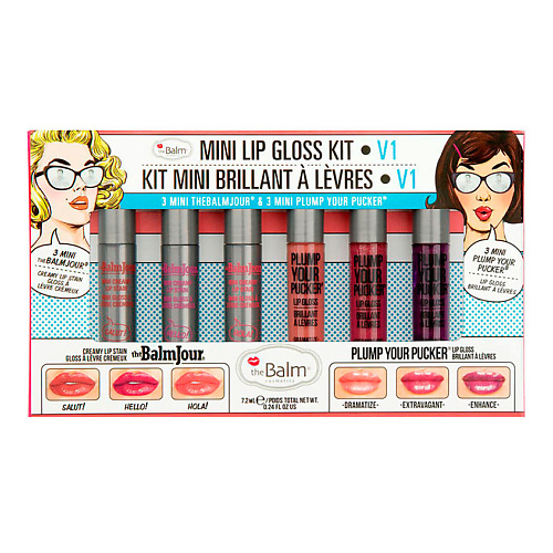 

THEBALM Набор мини-блесков Gloss Kit V1
