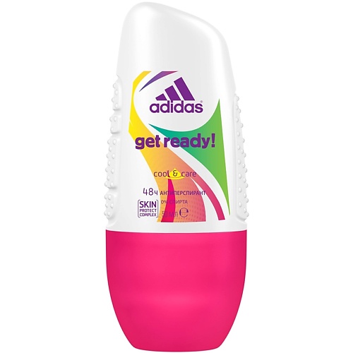 ADIDAS Дезодорант-антиперспирант ролик Cool & Care Get Ready!  - Купить