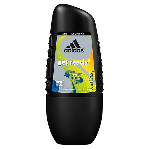 ADIDAS Роликовый дезодорант-антиперспирант для мужчин Get Ready!