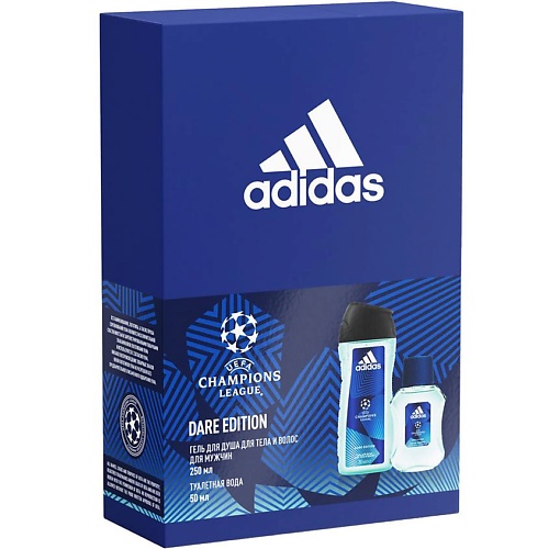 

ADIDAS Подарочный набор для мужчин UEFA Dare Edition, Подарочный набор для мужчин UEFA Dare Edition