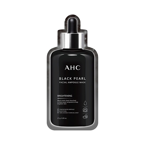 Уход за кожей лица AHC PREMIUM MASK Маска для лица с чёрным жемчугом A.H.C