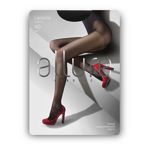 ALLURE Колготки Lacerta 40 ден nero