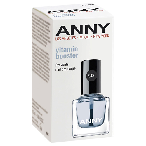 ANNY Укрепляющее средство для предупреждения растрескивания ногтей с витаминами Е и В5