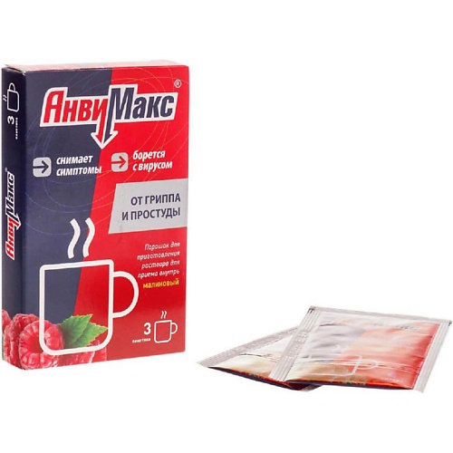 

АПТЕКА АнвиМакс пор. д/р-ра внутр клюквенный 5г N3, АнвиМакс пор. д/р-ра внутр клюквенный 5г N3