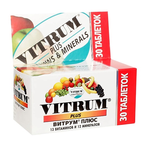 

Витрум плюс таб. п.п.о. N30