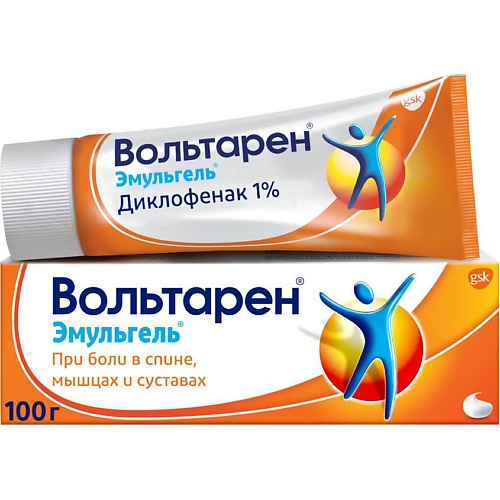 

АПТЕКА Вольтарен эмульгель гель д/наружн. прим. 1% 100г N1 (круглая крышка), Вольтарен эмульгель гель д/наружн. прим. 1% 100г N1 (круглая крышка)