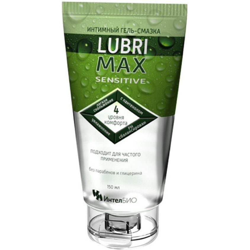 Изображение товара Гель-смазка Любримакс сенситив интимный 150мл, Гель-смазка Любримакс сенситив интимный 150мл