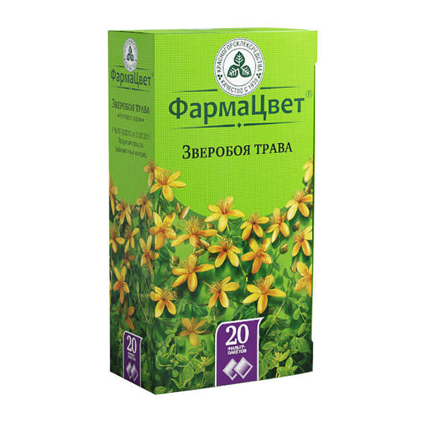 Изображение товара Зверобой трава 2г N20 - натуральное противовоспалительное средство