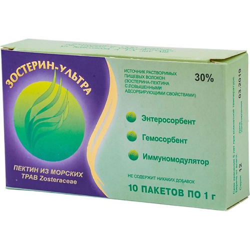 

Зостерин Ультра 60 пор. 500мг N10