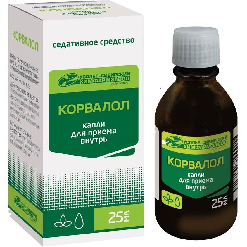 Изображение товара Корвалол капли внутр. 25мл N1, Корвалол капли внутр. 25мл N1