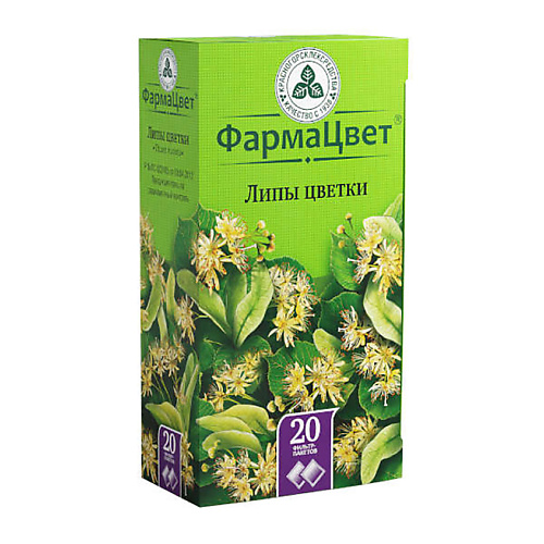 

АПТЕКА Липа цветки 1,5г N20, Липа цветки 1,5г N20