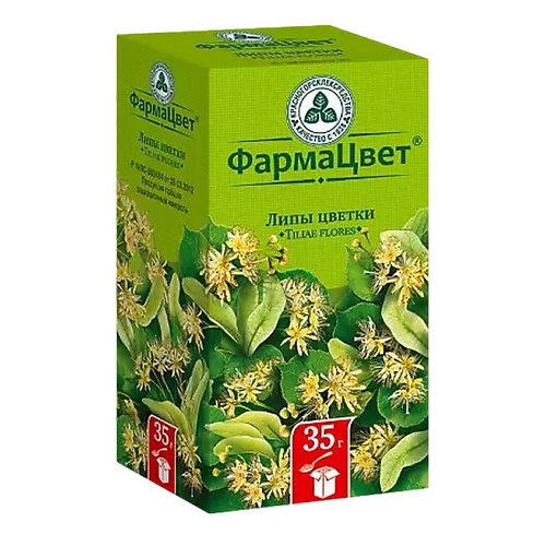 

АПТЕКА Липа цветки 35г, Липа цветки 35г