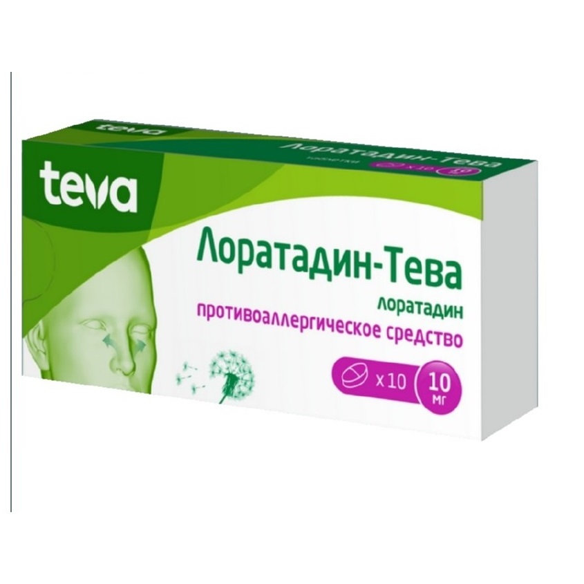 Изображение товара Лоратадин-тева таб. 10мг N10, Лоратадин-тева таб. 10мг N10 Изображение товара Лоратадин-тева таб. 10мг N10, Лоратадин-тева таб. 10мг N10