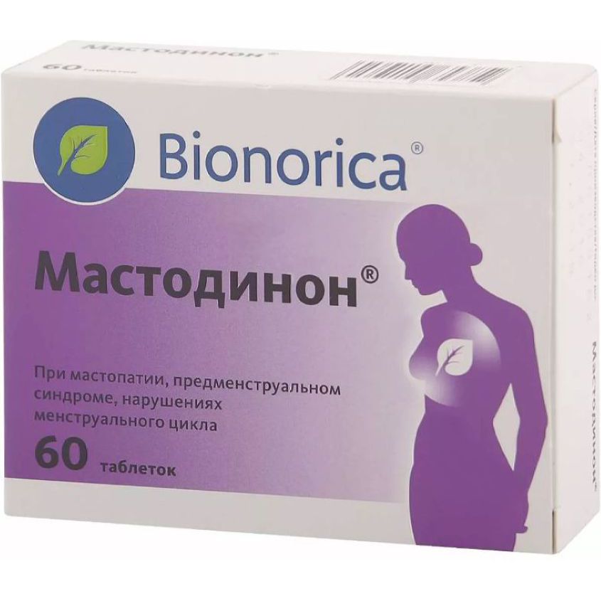 Изображение товара Мастодинон таблетки гомеопатические N60 для Womens здоровья и менструального баланса