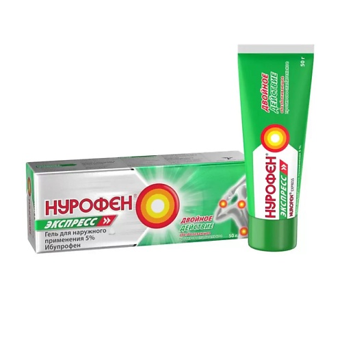 

АПТЕКА Нурофен Экспресс , гель для наружного применения, 5% 50г, Нурофен Экспресс , гель для наружного применения, 5% 50г