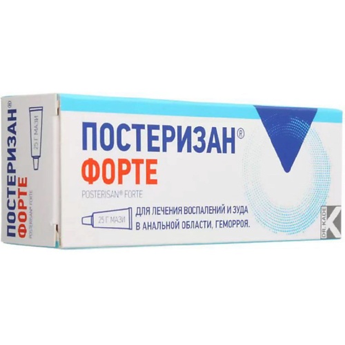 

АПТЕКА Постеризан форте мазь 25г, Постеризан форте мазь 25г