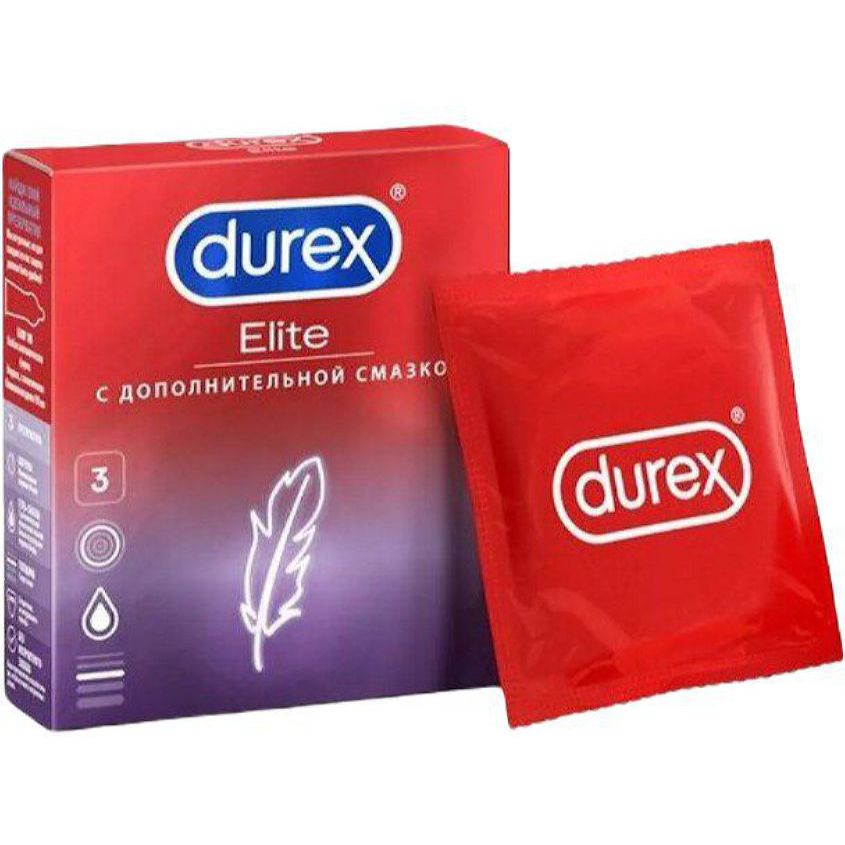 Изображение товара Презервативы Дюрекс/Durex элит сверхтонкие N3, Презервативы Дюрекс/Durex элит сверхтонкие N3