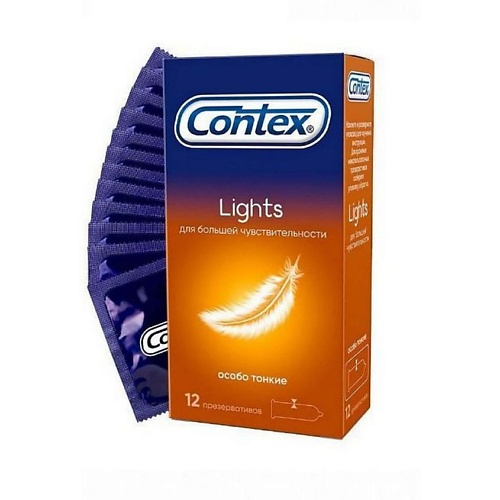 Презервативы Контекс/Contex лайт особо тонкие N12