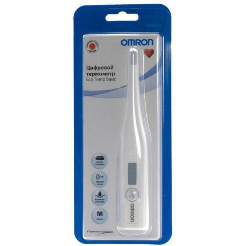 Изображение товара Термометр мед электрон Омрон eco temp basic (MC-246-RU), Термометр мед электрон Омрон eco temp basic (MC-246-RU)