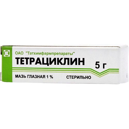 

АПТЕКА Тетрациклин мазь глазн. 1 5г N1, Тетрациклин мазь глазн. 1 5г N1
